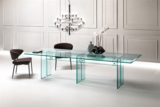 breng de actie een vergoeding Eekhoorn Glazen meubels voor een stijlvolle, luchtige uitstraling l Glassdesign