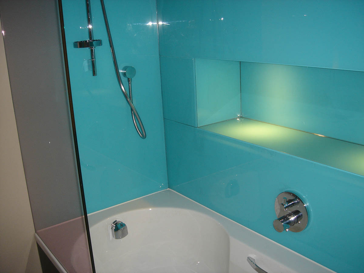 Grote waanidee Vervolg aanpassen Glazen spatwanden en muurbekleding voor keuken of badkamer l Glassdesign